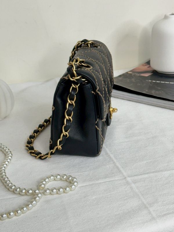 【分期0利率】CHANEL VINTAGE 外縫線方胖【9成新】 