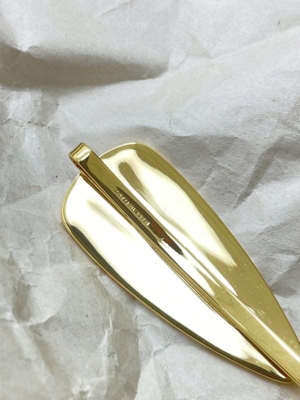 【95成新】MIU MIU 搪瓷金屬髮夾 