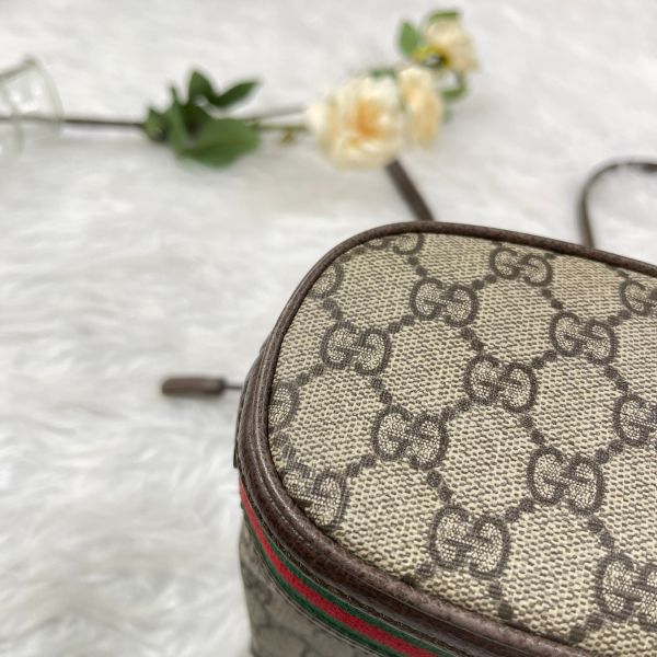 【分期0利率】GUCCI OPHIDIA GG 迷你水桶袋 【95成新】 