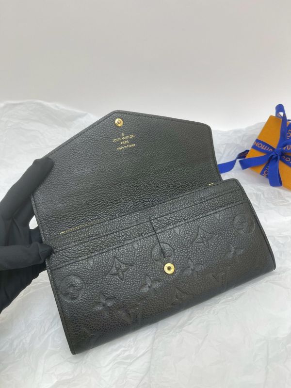 【9成新】LV Sarah皮革信封長夾 