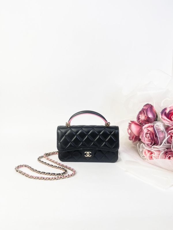 【9成新】CHANEL HANDLE 手機包 