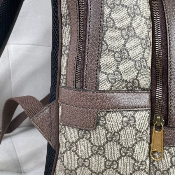 【12期0利率】GUCCI OPHIDIA GG紅綠織帶背包【95成新】 