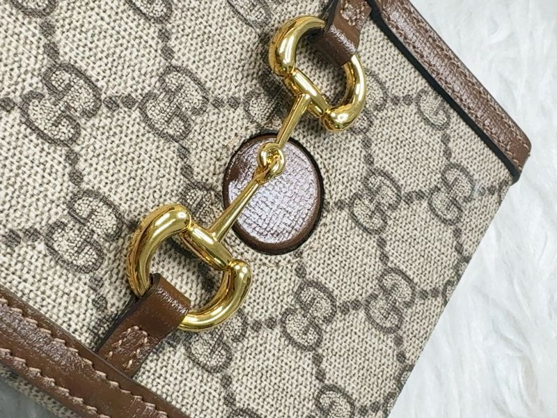 【分期0利率】Gucci 馬銜扣 1955 手機包【9成新】 
