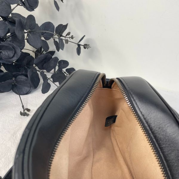 【12期0利率】GUCCI GG Marmont 相機包【9成新】 