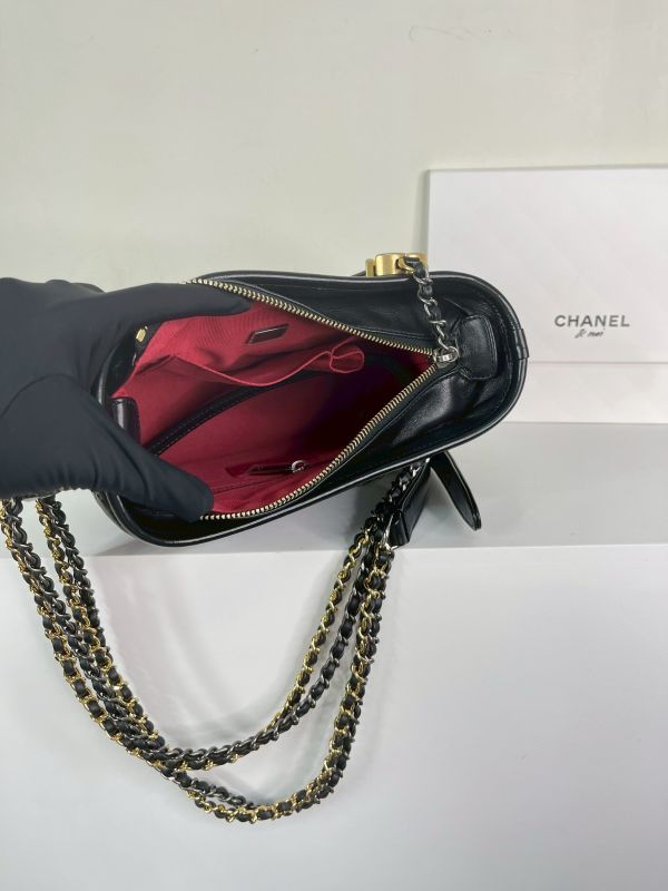 【分期0利率】CHANEL Gabrielle hobo 流浪包小號【99成新，新包味道還在】 