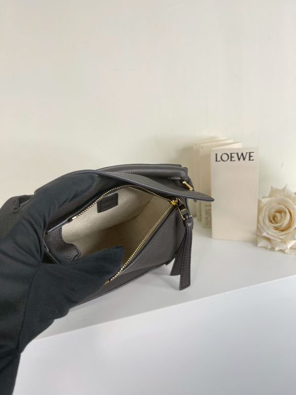 【分期0利率】LOEWE MINI  PUZZLE 深灰色【未使用閒置品】 