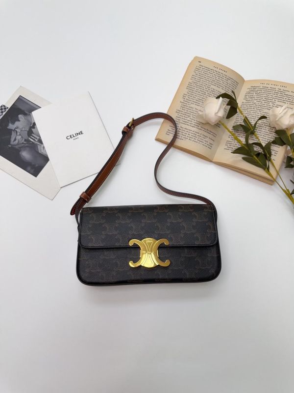 【95成新】CELINE Claude Triomphe 單肩包 