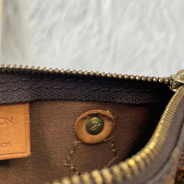 【12期0利率】LV  MINI SPEEDY  老花迷你波士頓手提斜背包【85成新】 