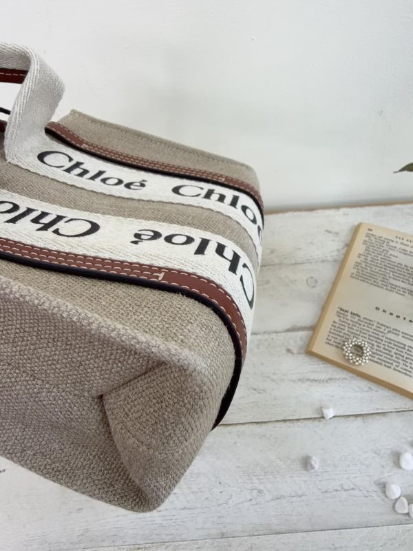 【9成新】CHLOE mini woody tote bag 