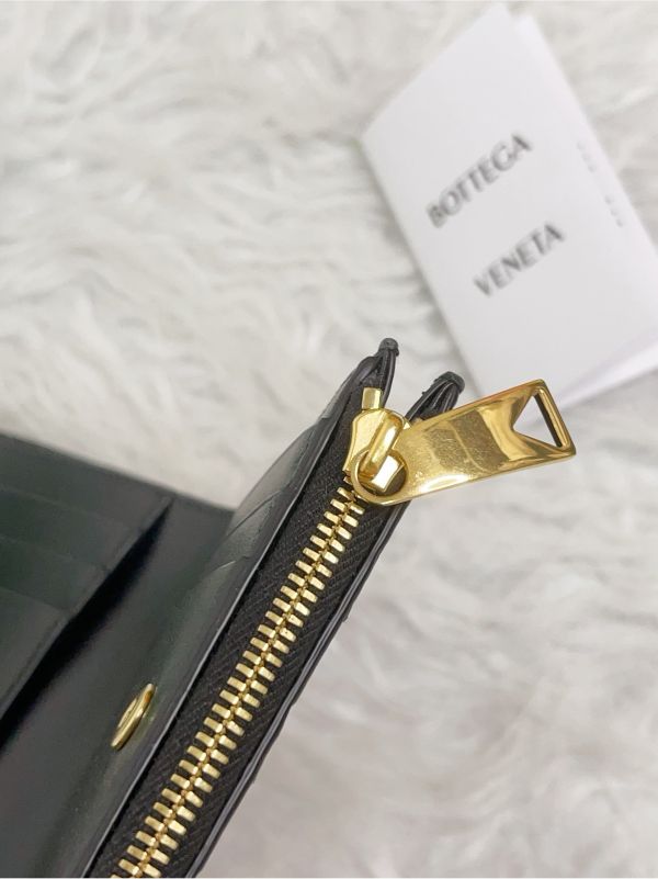 【分期0利率】BV Intrecciato 小號雙折錢包【全新品】 