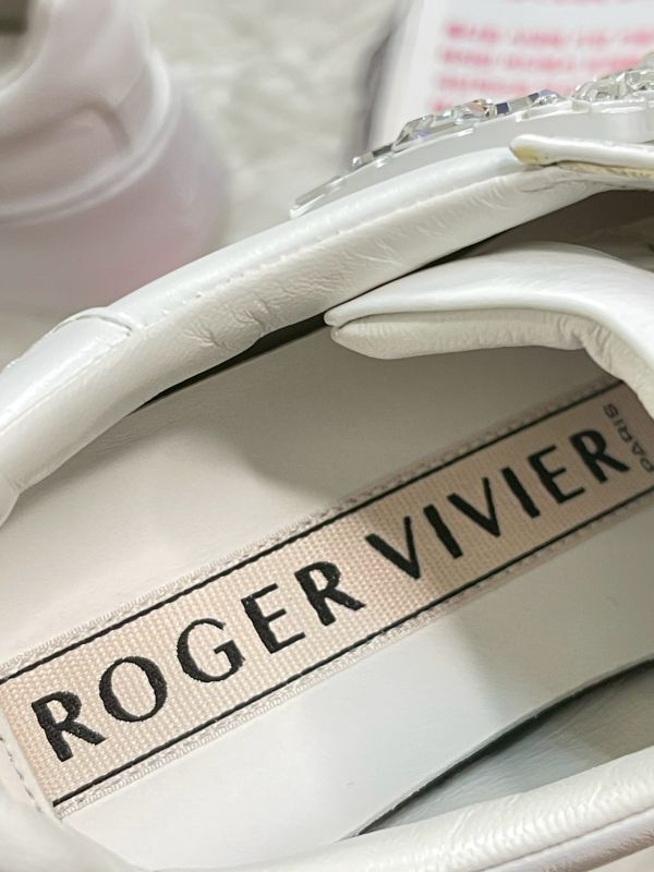 【分期0利率】Roger Vivier Viv' Skate 皮革運動鞋 37號【95成新】 