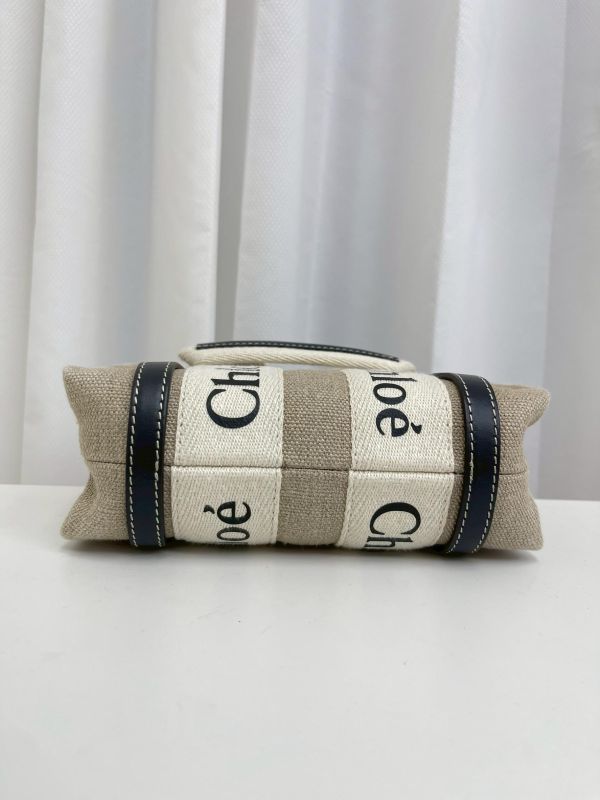 【95成新】CHLOE MINI WOODY 深藍 
