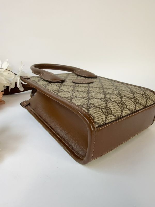 【分期0利率】Gucci 迷你琴譜包 棕色【9成新】 