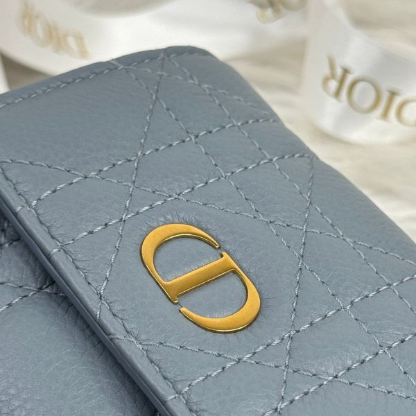 【12期0利率】DIOR CARO 藤格短夾【全新品】 