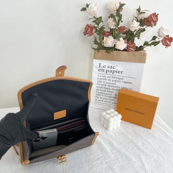 【12期0利率】LV IVY 老花手提斜背包【99成新】 
