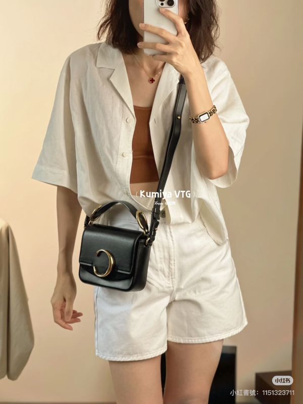 【分期0利率】CHLOE MINI C BAG【99成新】 