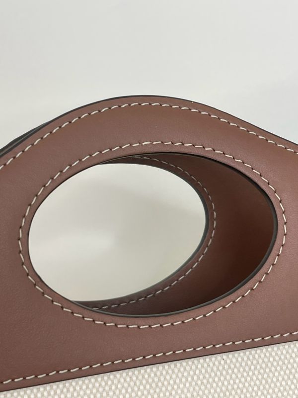 【分期0利率】BURBERRY 帆布拼皮革口袋包【未使用閒置品】 