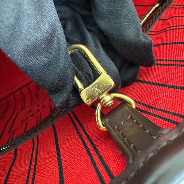 【9成新】【12期0利率】LV 棋盤格NEVERFULL MM 