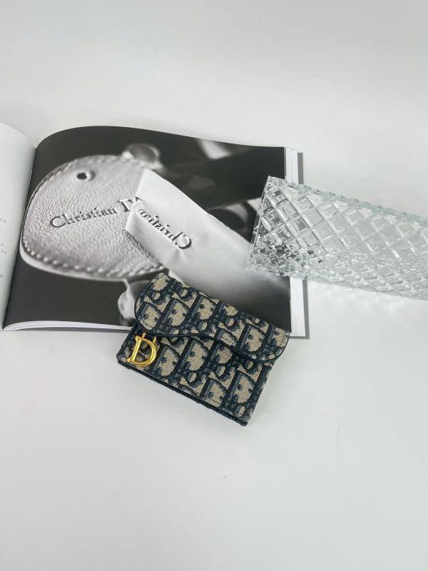 【分期0利率】DIOR SADDLE BLOOM 卡夾【95成新】 