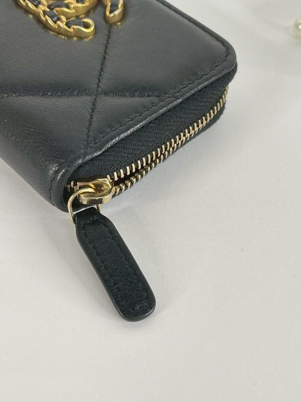 【分期0利率】CHANEL 19 拉鍊零錢包【9成新】 
