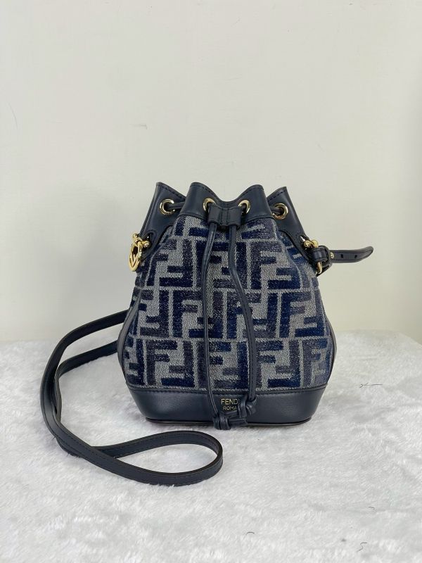 【95成新】FENDI Mon Tresor 水桶包 