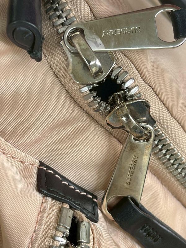 【9成新】BURBERRY THE RUCKSACK 黑LOGO 中號後背包 