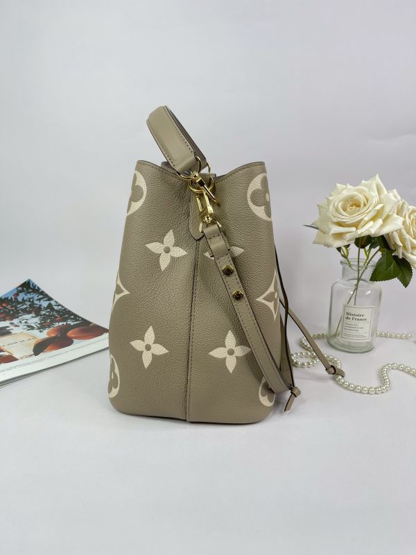 【分期0利率】LV NéoNoé MM 斑鳩灰【未使用閒置品】