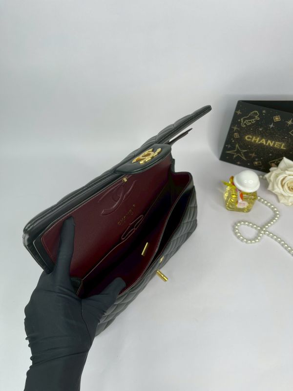 【分期0利率】CHANEL CF25 黑金羊皮【9成新】 