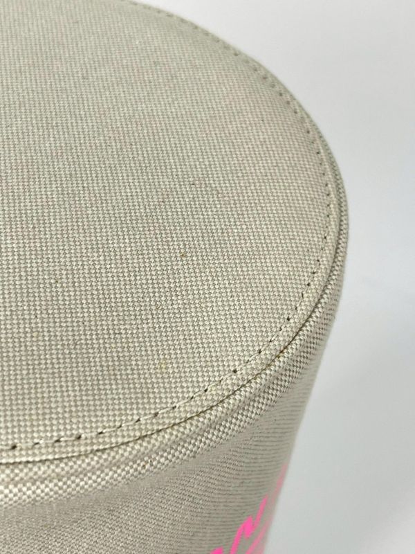 【95成新】BALENCIAGA WAVE BB 印花帆布水桶包 