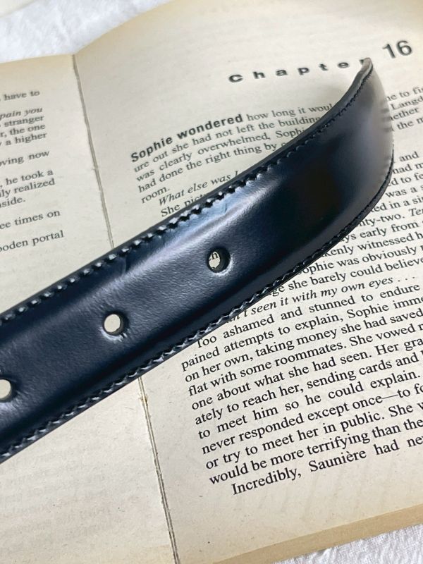 【分期0利率】CELINE 凱旋門皮帶 25MM【9成新】 