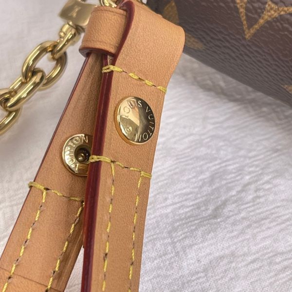 【12期0利率】LV Wallet on Chain Ivy 【99成新】台灣23年購證 