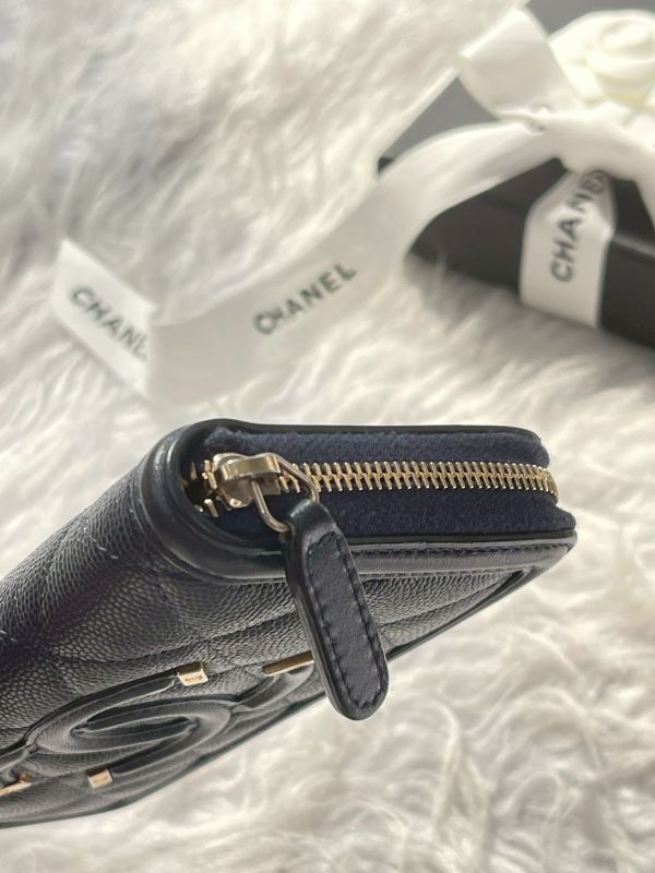 【分期0利率】CHANEL VANITY 拉鍊中夾【9成新】 