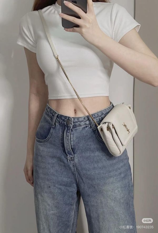 【9成新】YSL NOLITA 迷你鍊包 