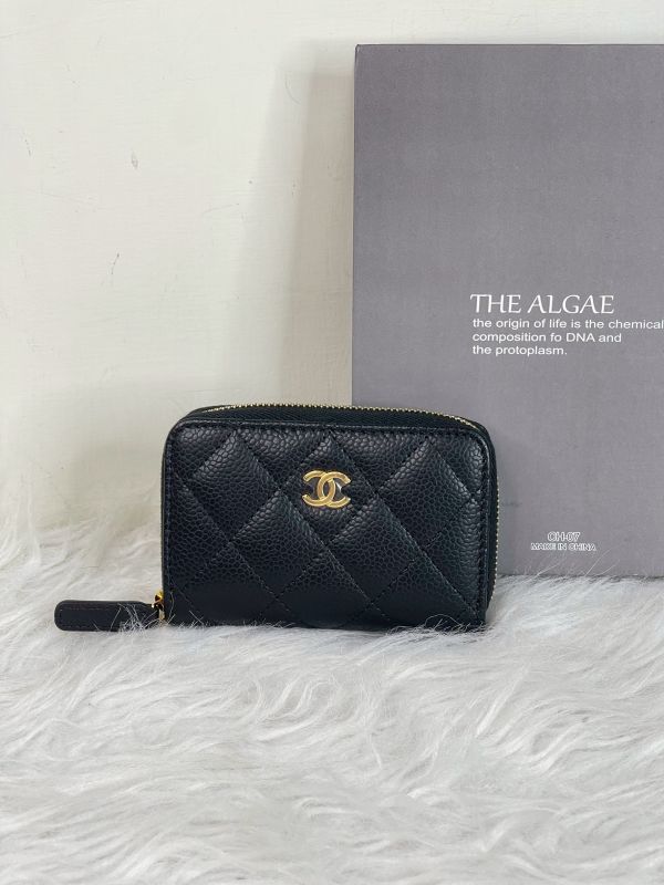 【分期0利率】CHANEL 拉鍊零錢卡包【95成新】 