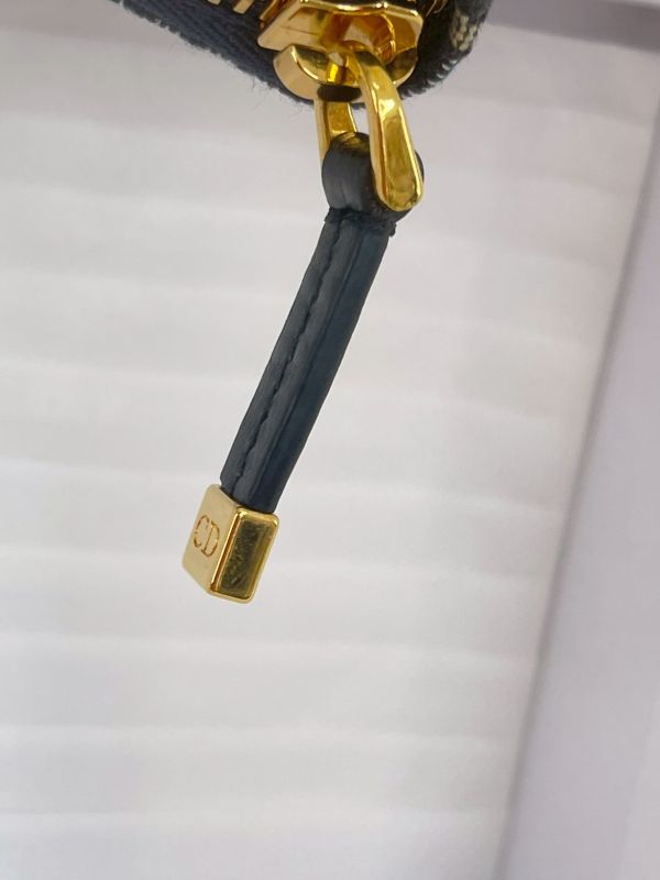 【分期0利率】DIOR 30蒙田 拉鍊零錢包【未使用閒置品】 
