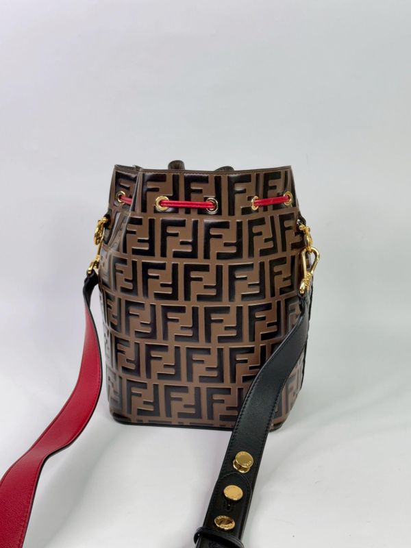 【9成新】FENDI  Mon Tresor 水桶包 大號 