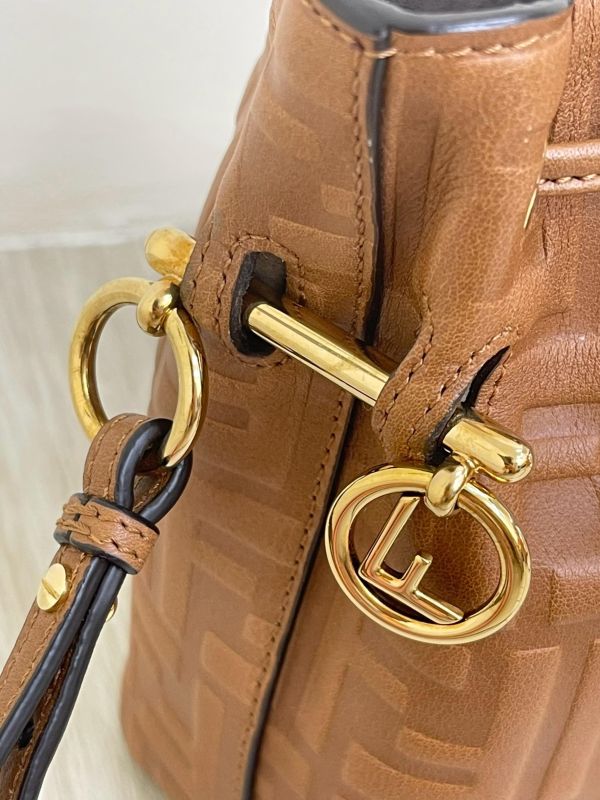 【95成新】FENDI Mon Treso 水桶包 
