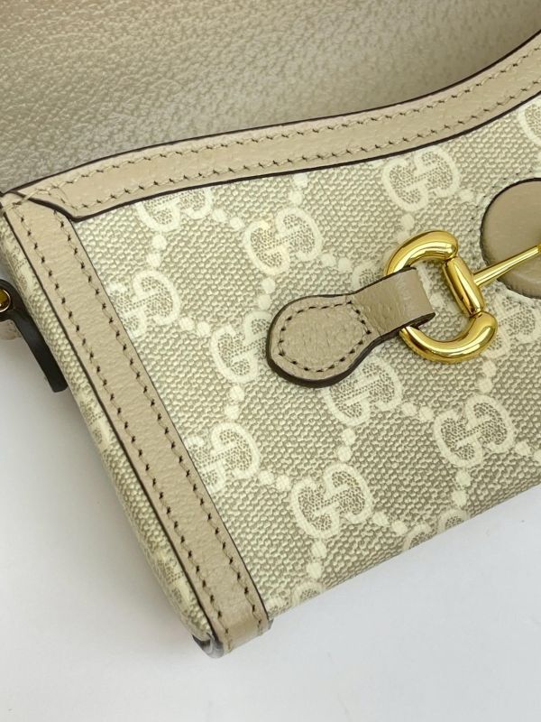 【9成新】Gucci 馬銜扣 1955 迷你包 