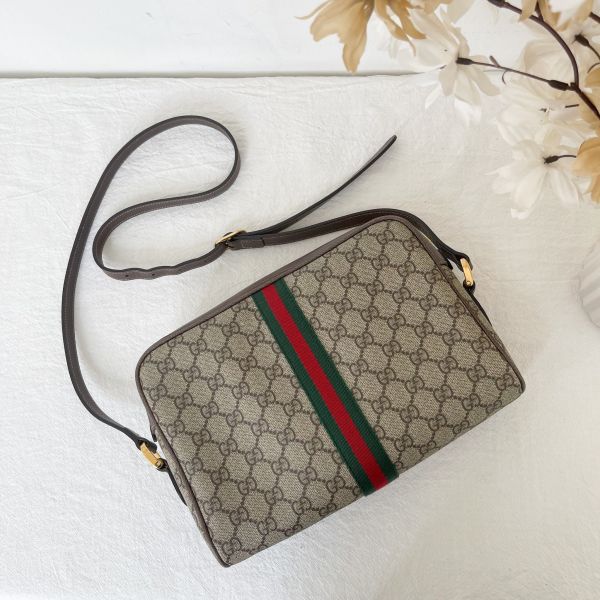 【12期0利率】GUCCI OPHIDIA 肩背包 【88成新】【現金價22800】 