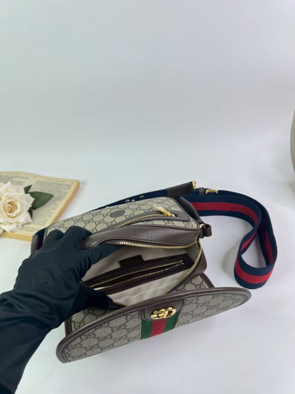 【分期0利率】GUCCI OPHIDIA 小號肩背包【95成新】