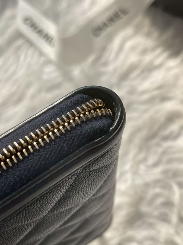 【分期0利率】CHANEL VANITY 拉鍊中夾【9成新】 
