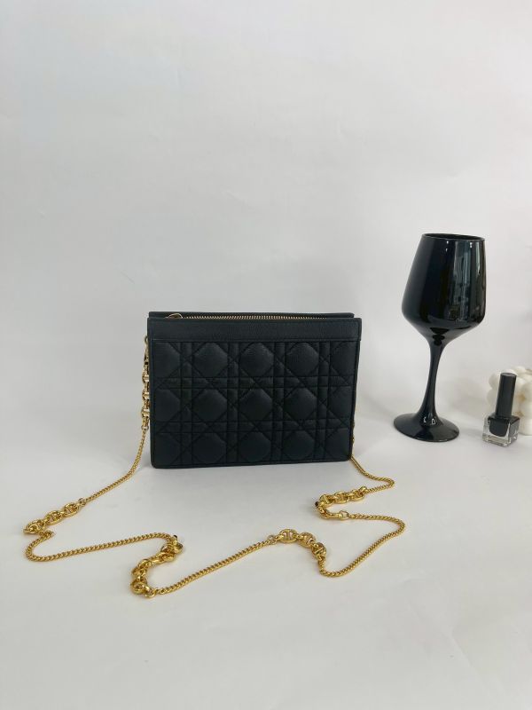 【分期0利率】DIOR Caro Every Dior 鍊條單肩包【95成新】 