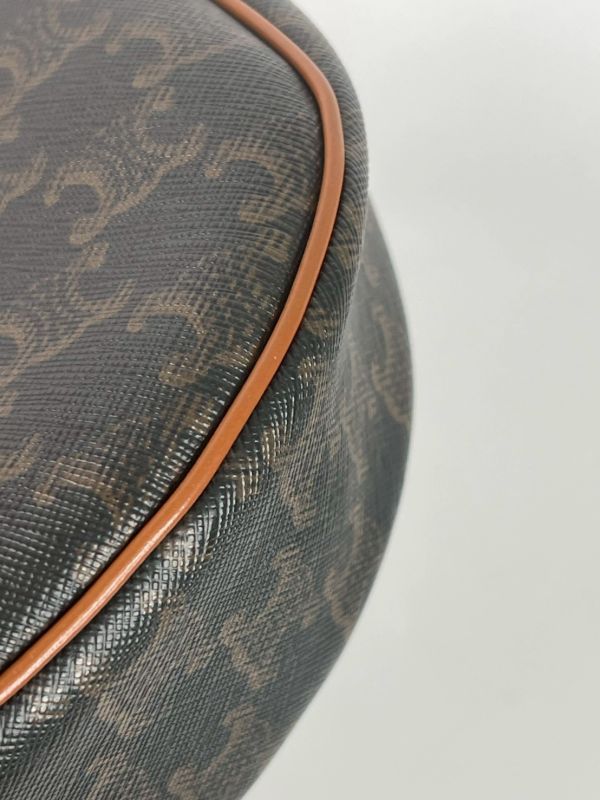 【95成新】CELINE AVA 標誌印花牛皮革手袋 