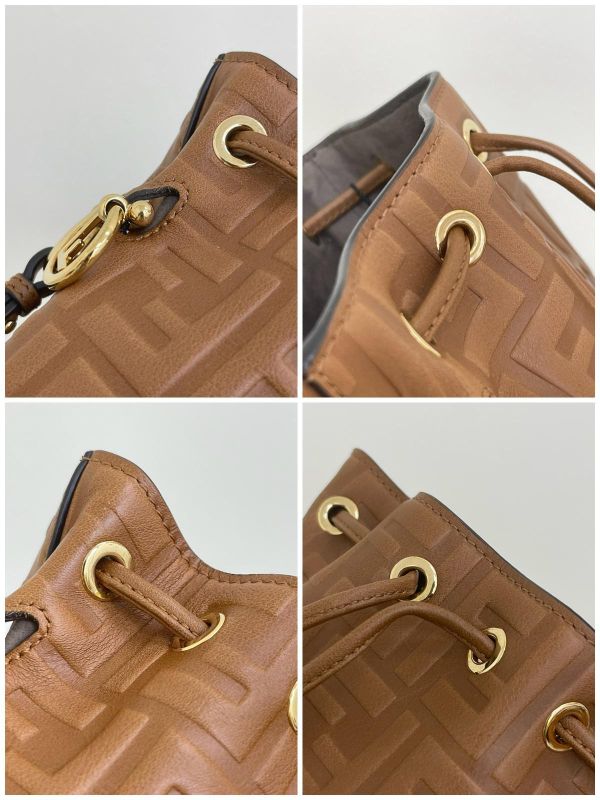 【95成新】FENDI Mon Treso 水桶包 