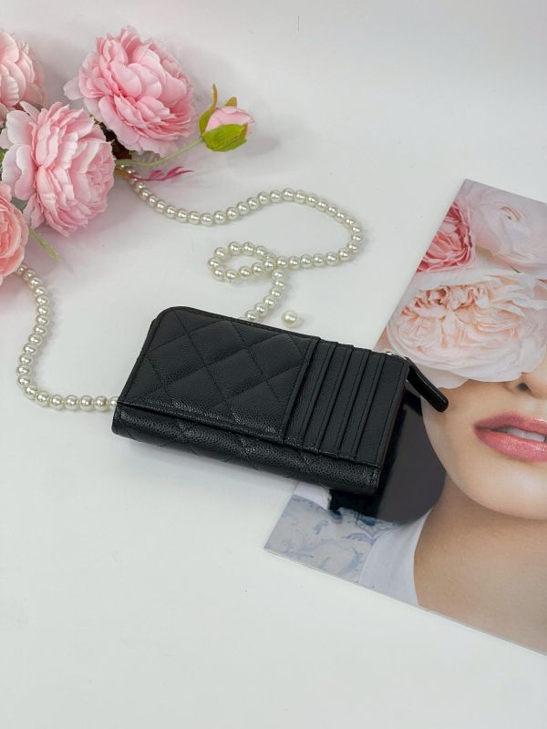 【全新品】CHANEL 經典L型拉鍊卡片夾 