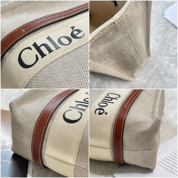 【12期0利率】CHLOE WOODY TOTE 中號【9成新】 