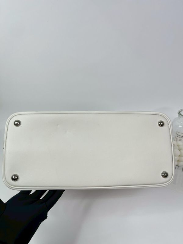 【95成新】PRADA 編織提把兩用托特包 