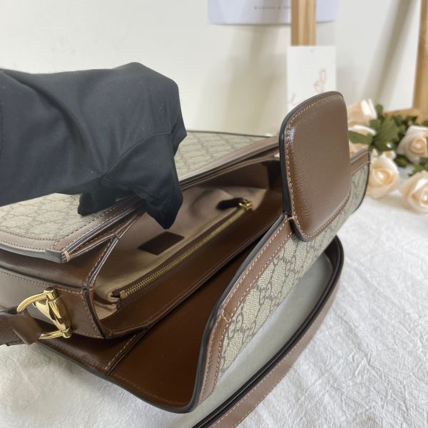 【12期0利率】GUCCI Horsebit 1955小型肩揹袋【95成新】 