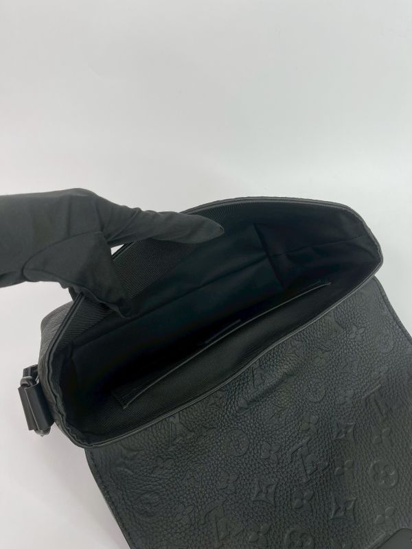 【95成新】LV S-Cape皮革壓紋郵差包 