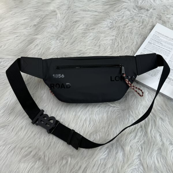 【12期0利率】BURBERRY Horseferry腰包 【95成新】 